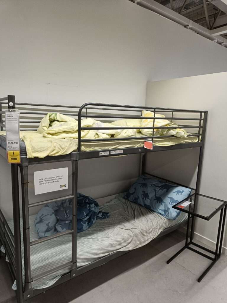 Ikea Mumbai store - bunk bed