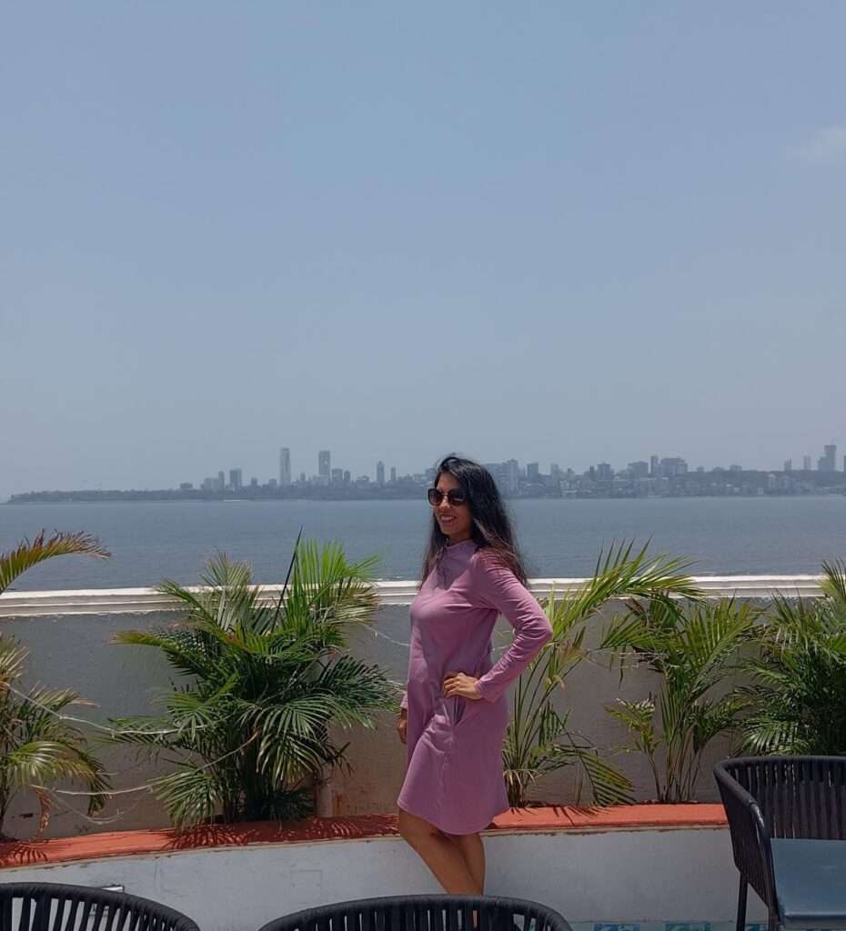 View from rooftop of hotel marine plaza mumbai