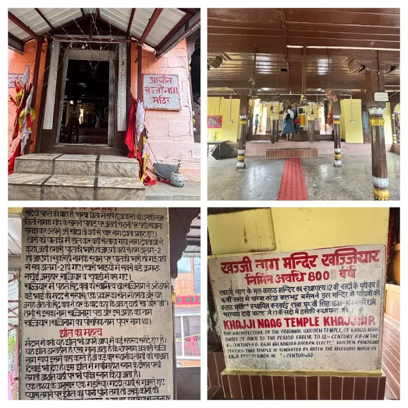 Khajji Nag Mandir in Khajjiar - places to visit in Dalhousie in one day.