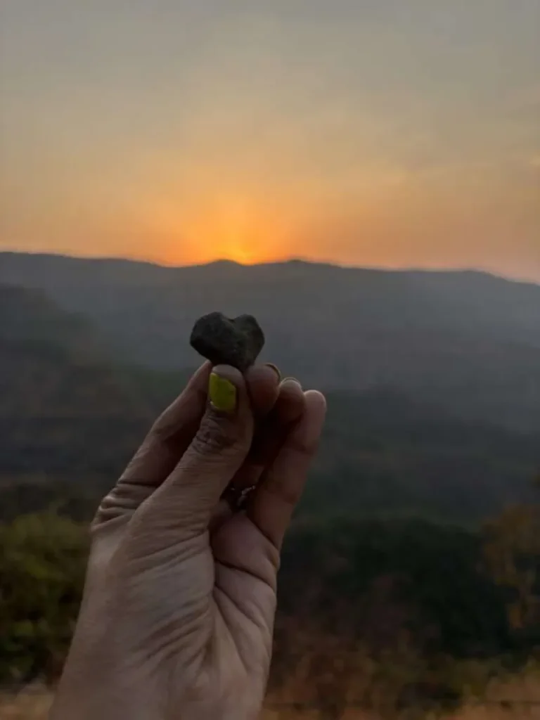sunset at Koyna in Maharashtra