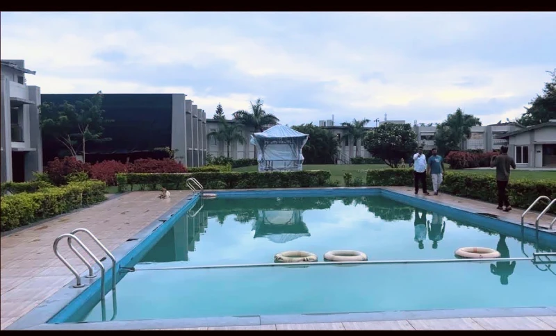 Swimming pool at MTDC Nashik
